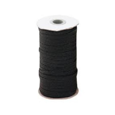 Elastic 6 cord black