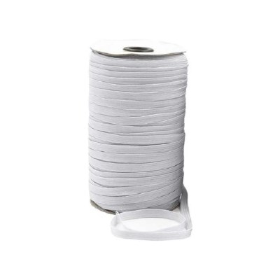 Elastic 6 cord white