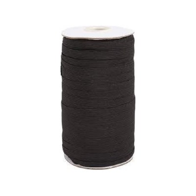 Elastic 8 cord black