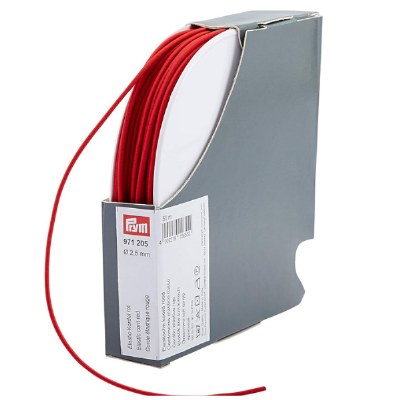 Elastic Round Cord Red