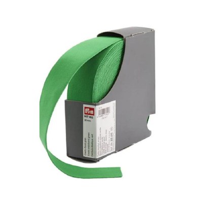 Elastic waistband 38mm green