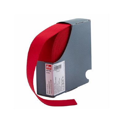 Elastic waistband 38mm red