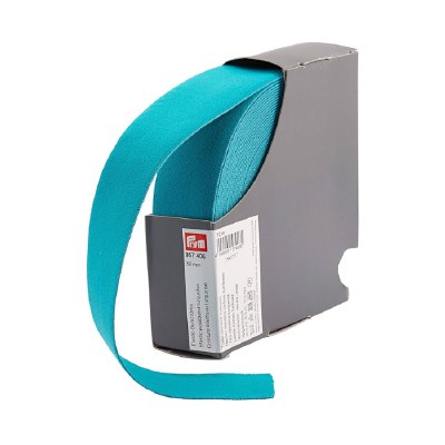 Elastic waistband 38mm turq