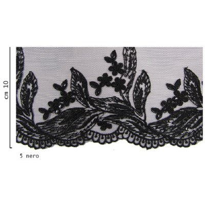 Embroidered Sequin Trim