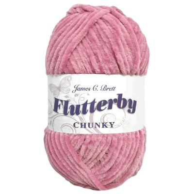 Flutterby Chunky 100g Pink