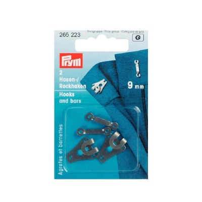 Hooks and Bars 9mm Black