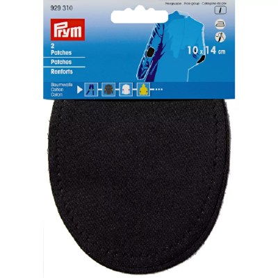 Iron on School patches black