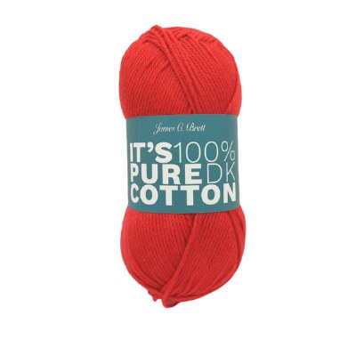 It's Pure Cotton DK Red