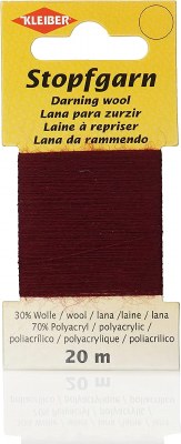 darning wool wine