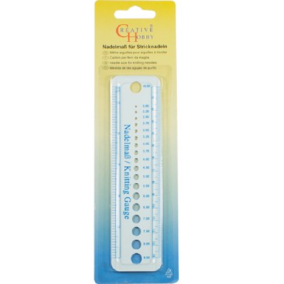 Knitting Needle Gauge