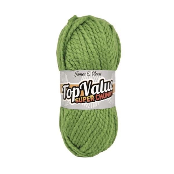 Top Value Super Chunky 100g Green WM Trimmings