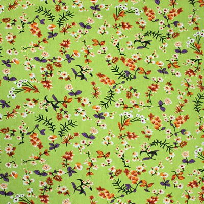 Leafy Floral Viscose 145cm