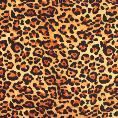 Little Johnny Printed Viscose Leopard Print