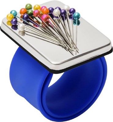 Magnetic Wrist Pin holder, with silicone strap