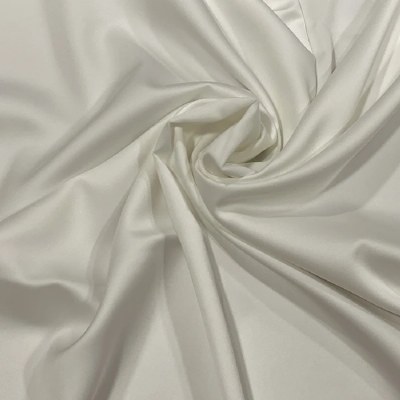 Micro Satin Polyester Ivory 18