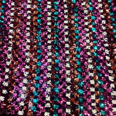 Multi Sequin Mesh