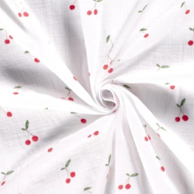 Muslin Gause Cherries
