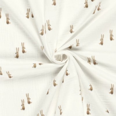 Rabbits Muslin Gauze