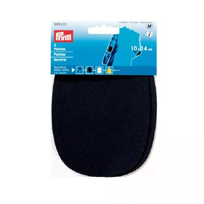 Nappa patches leather D.Blue