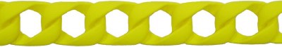 Plastic Coloured Chain Yellow
