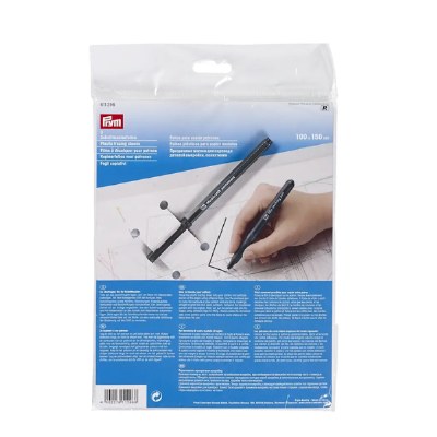 Plastic tracing sheets 1 x1.5