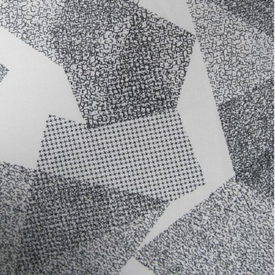 Printed Crepe De Chine Shapes 147cm