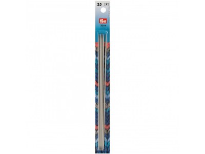 Prym Double Ended Knit Needles 20cm 2mm