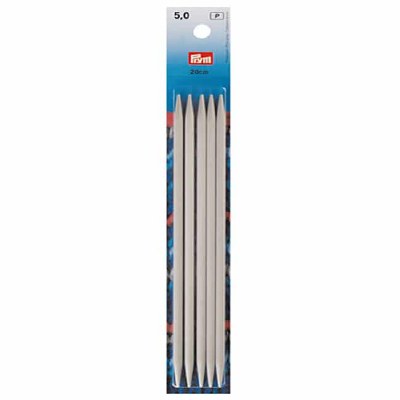 Prym Double Ended Knit Needles 20cm 5mm