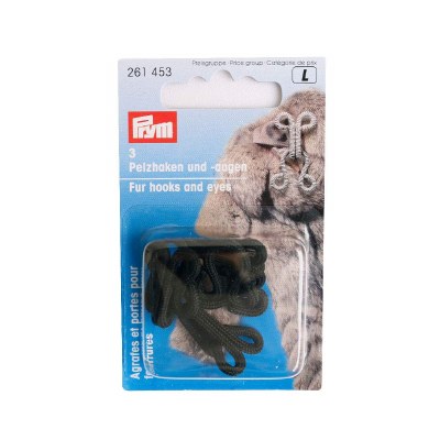 Prym  Fur Hooks Black