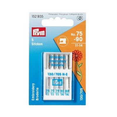 Prym S. Machine Embroidery Needles