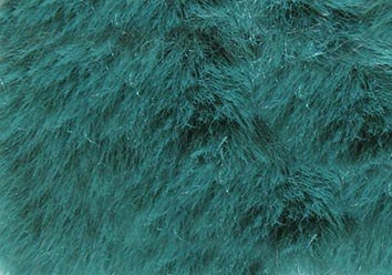 Raised Fur Trim Green