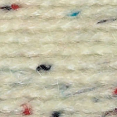 Rustic Aran Tweed Ivory