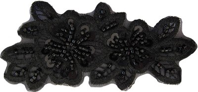 Sequin Trim Black