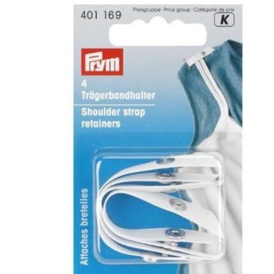 Shoulder strap retainer White