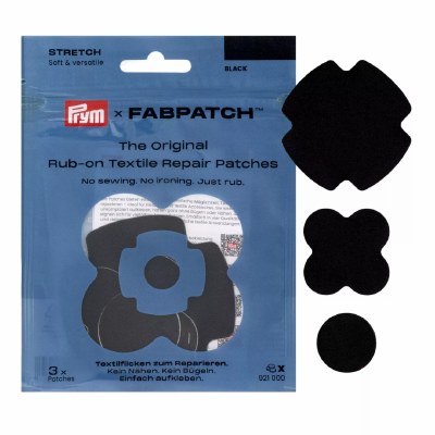 Stretch Fabpatch Black