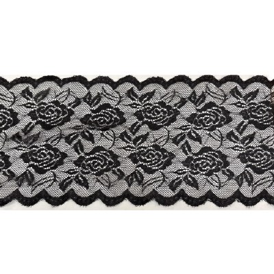 Stretch Lace Black