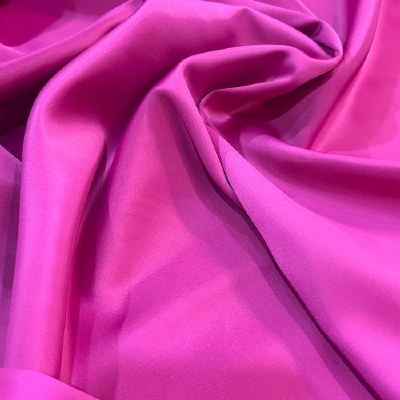 Stretch Satin Cerise