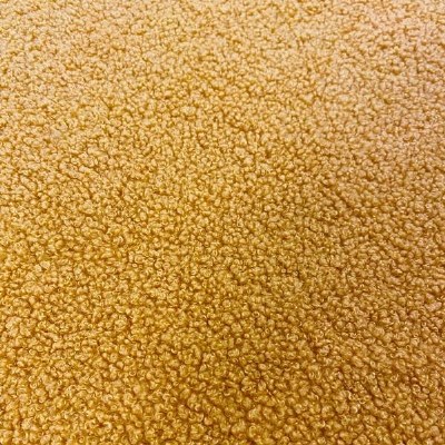 Teddy Fabric 63" Mustard