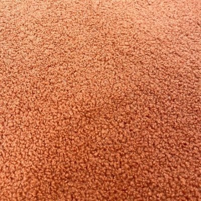 Teddy Fabric 63" Rust
