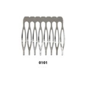 10 Teeth Haircomb 53x40mm