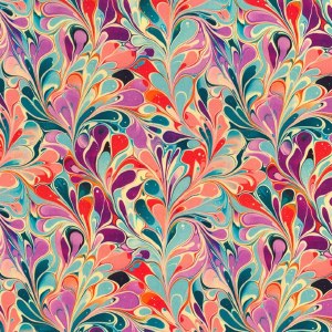 100% Cotton Marble Swirls