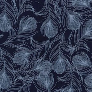 100% Cotton Peacock Navy