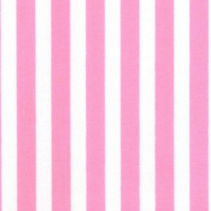 100% Cotton Pink Stripes