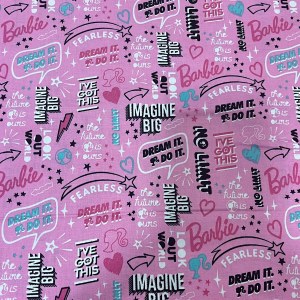 100% Cotton Prints Barbie