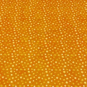 100% Cotton Orange Spot Print