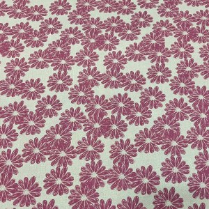 100% Cotton Prints Pink Flower