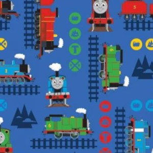 100% Cotton Prints Thomas train adventure