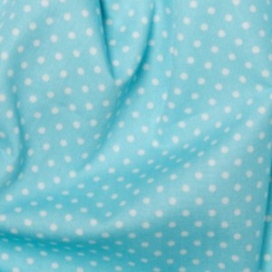 100% Cotton Polka Dot Sky