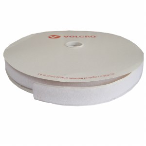 Adhesive Velcro White 25mm