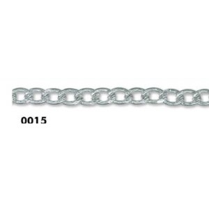 Aluminum Chain 6mm Silver